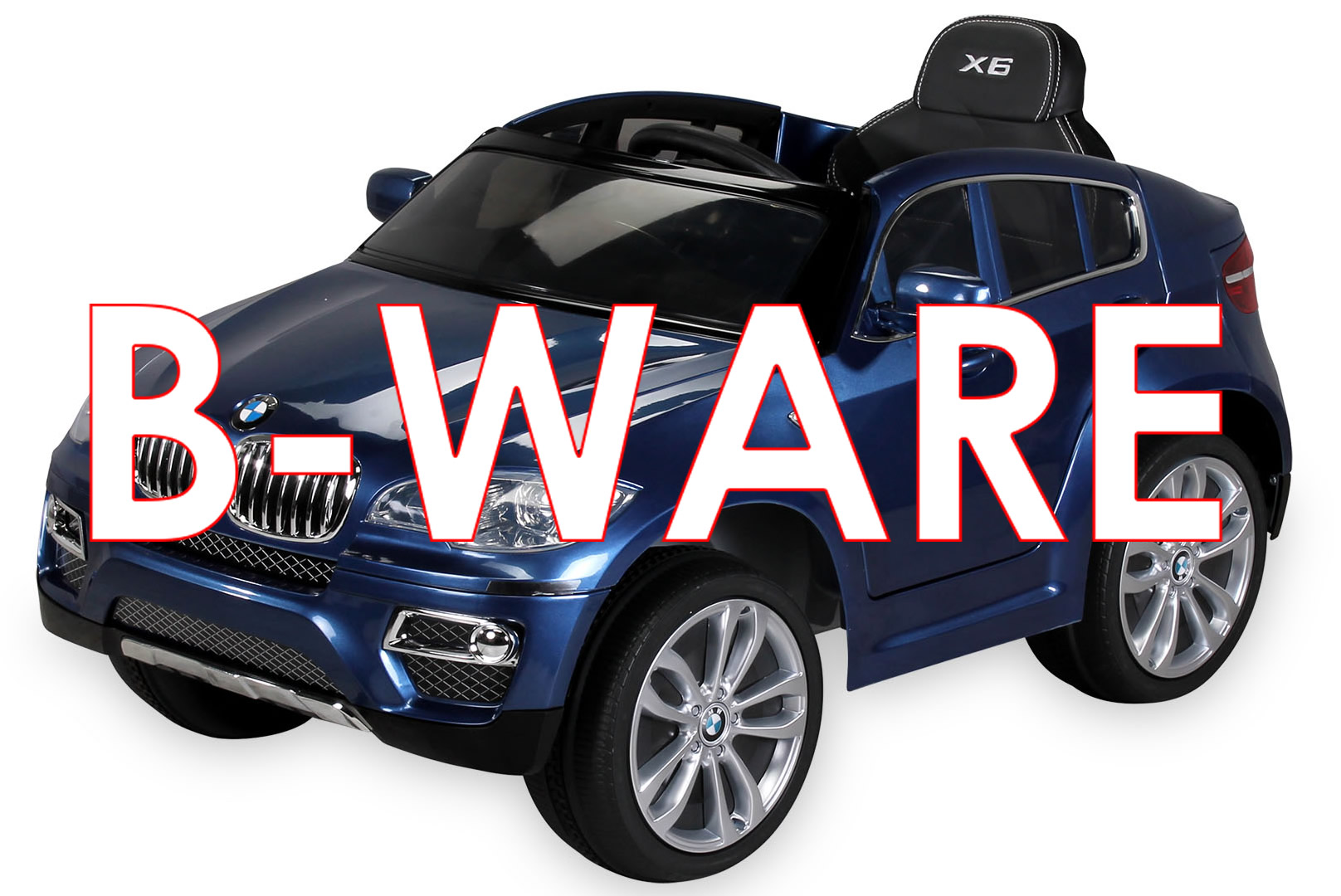 B-Ware Kinder Elektroauto BMW X6 Lizenziert - Ledersitz
