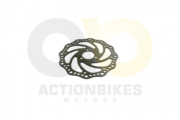 Actionbikes T-Max-eFlux-Freeride-1600-Watt-Bremsscheibe-vorne-hinten-Wave-d30D145-drei-Loch 452D3136
