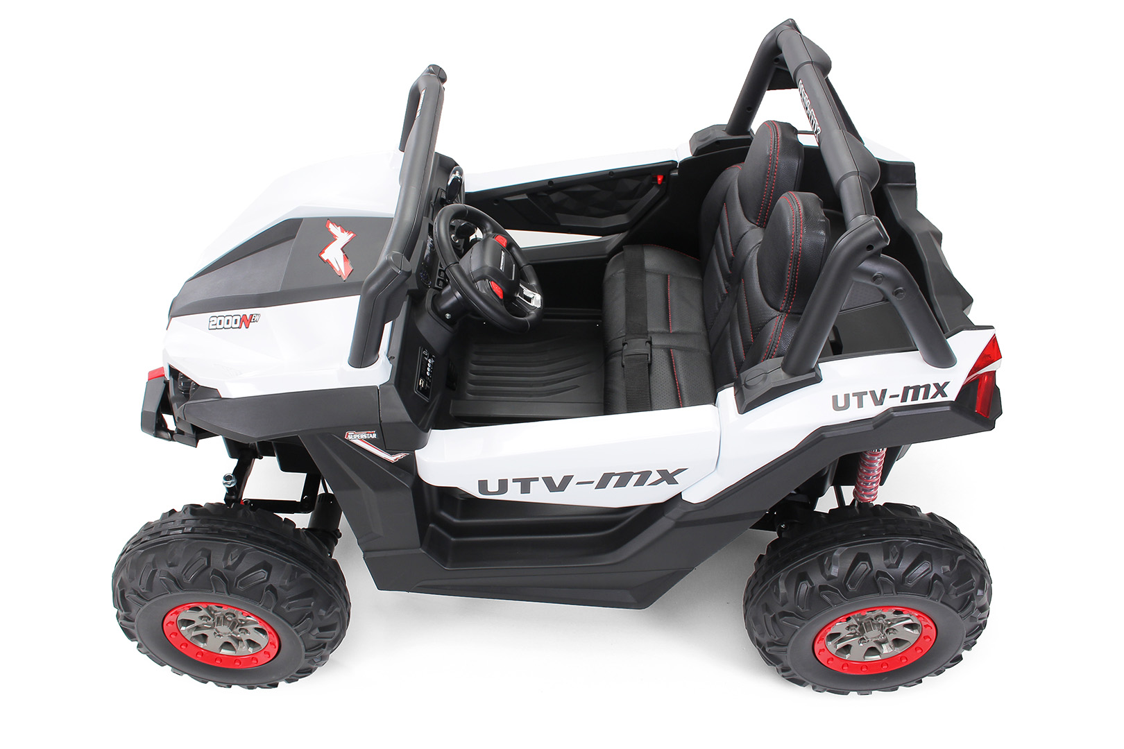 Kinder Elektroauto Buggy Utv Mx Allrad 4 X 35 Watt Motor Miweba De