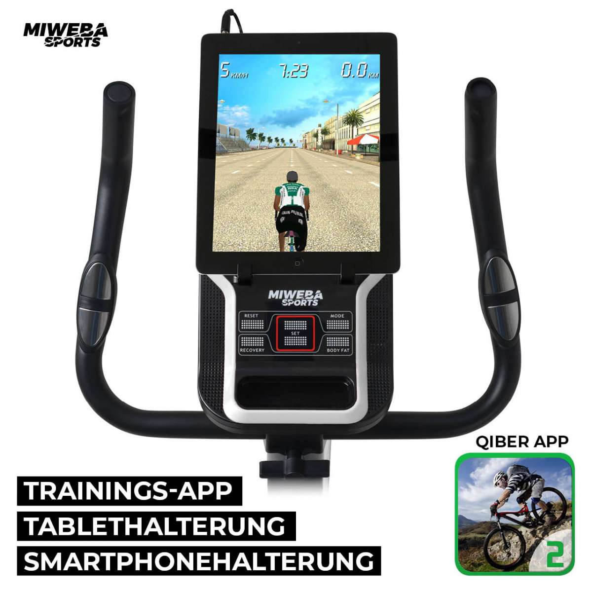 Miweba Sports ME300 Ergometer Trainingscomputer