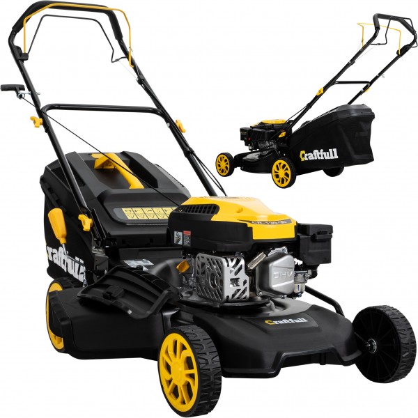 01-benzin-rasenmaeher-schwarz-gelb-craftfull-cr-139-30-startbild