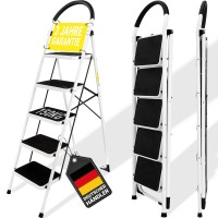 01-klappleiter-5-stufen-craftfull-cf-130a-start - Stufen: 5 Stufen