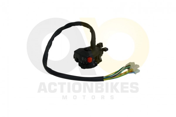 Actionbikes Speedtrike-JLA-923-B-Schalteinheit-links-schwarz3Stecker-JL-07A-50cc-Farmer-250 4A4C412D
