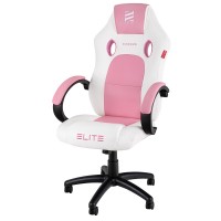 01-gaming-stuhl-weiss-pink-elite-gamingstuhl-exodus-mg-100-startbid - Farbe: Weiß/Pink