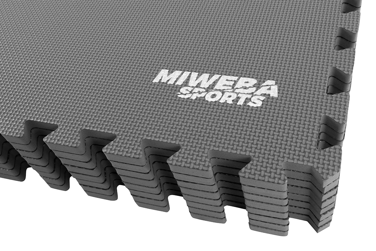 Miweba Sports Bodenschutzmatte BS100 Puzzlematte 3,175 m² Premium