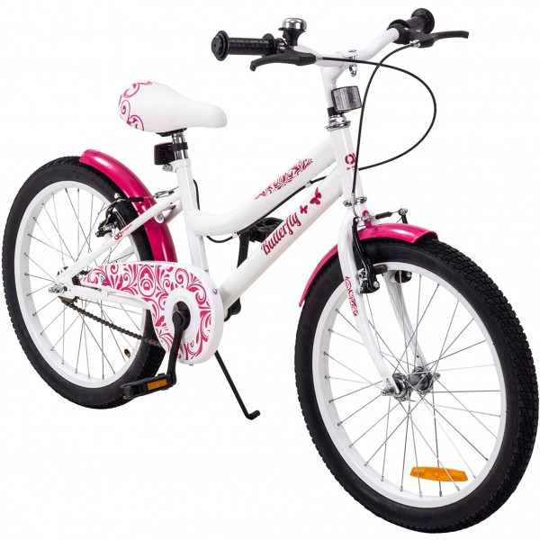 Kinderfahrrad Butterfly 20 Zoll  Actionbikes Mdchen-Fahrrad