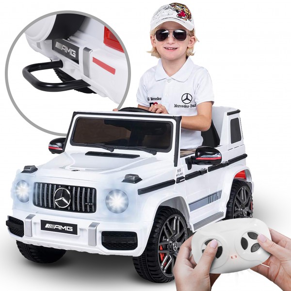 01-kinder-elektroauto-weiss-actionbikes-motors-amg-g63-w464-start