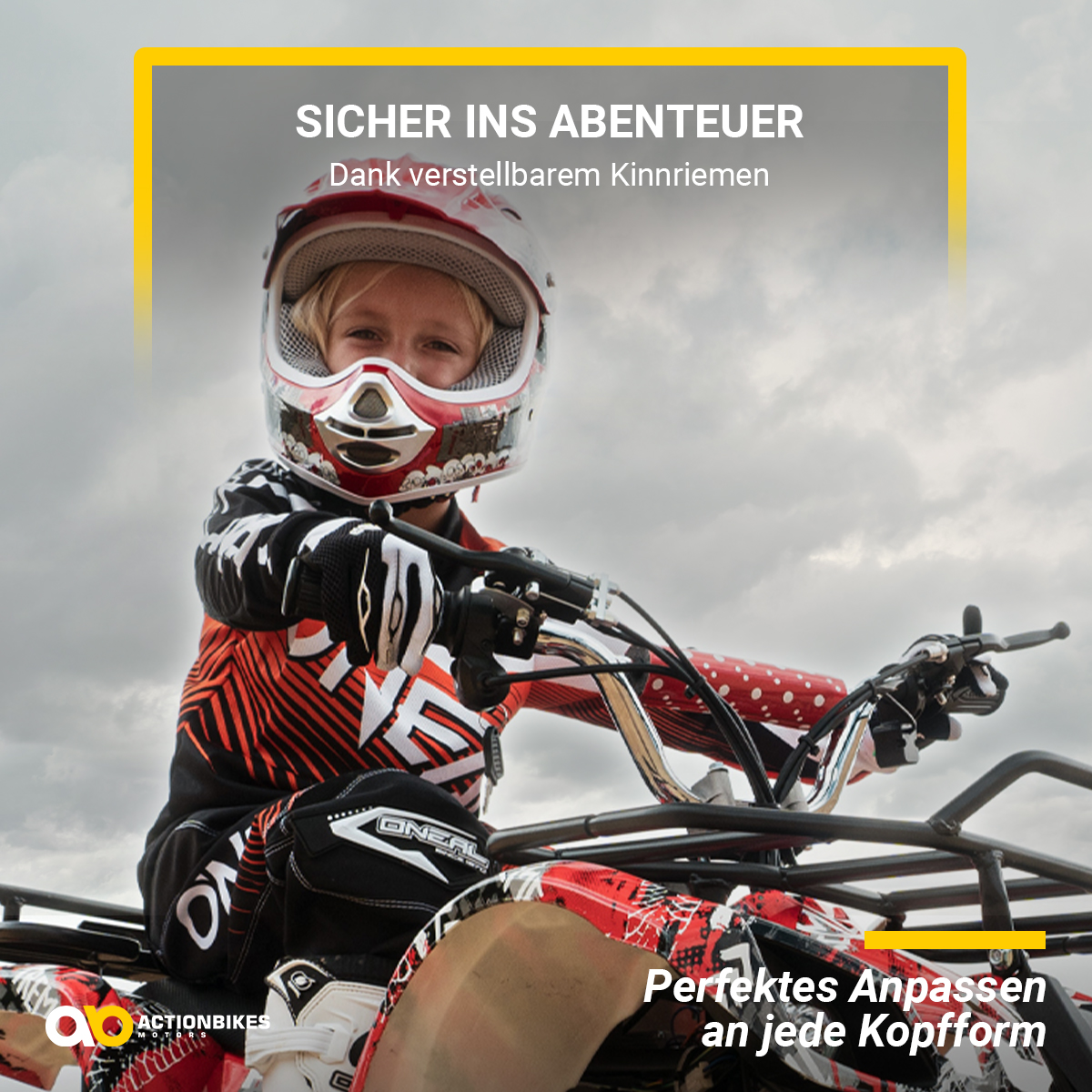 Actionbikes Motors Kinder Cross Helm Hornet ECE 22/05 Norm -  Straßenzulassung - Motocross - Crosshelm - Downhill - Fullface (Dunkelblau,  Kids S 47-48 cm) : : Auto & Motorrad