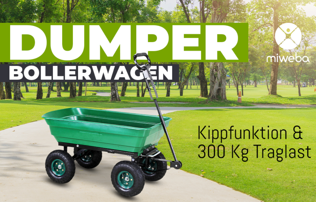 Bollerwagen-Dumper-Vorteil